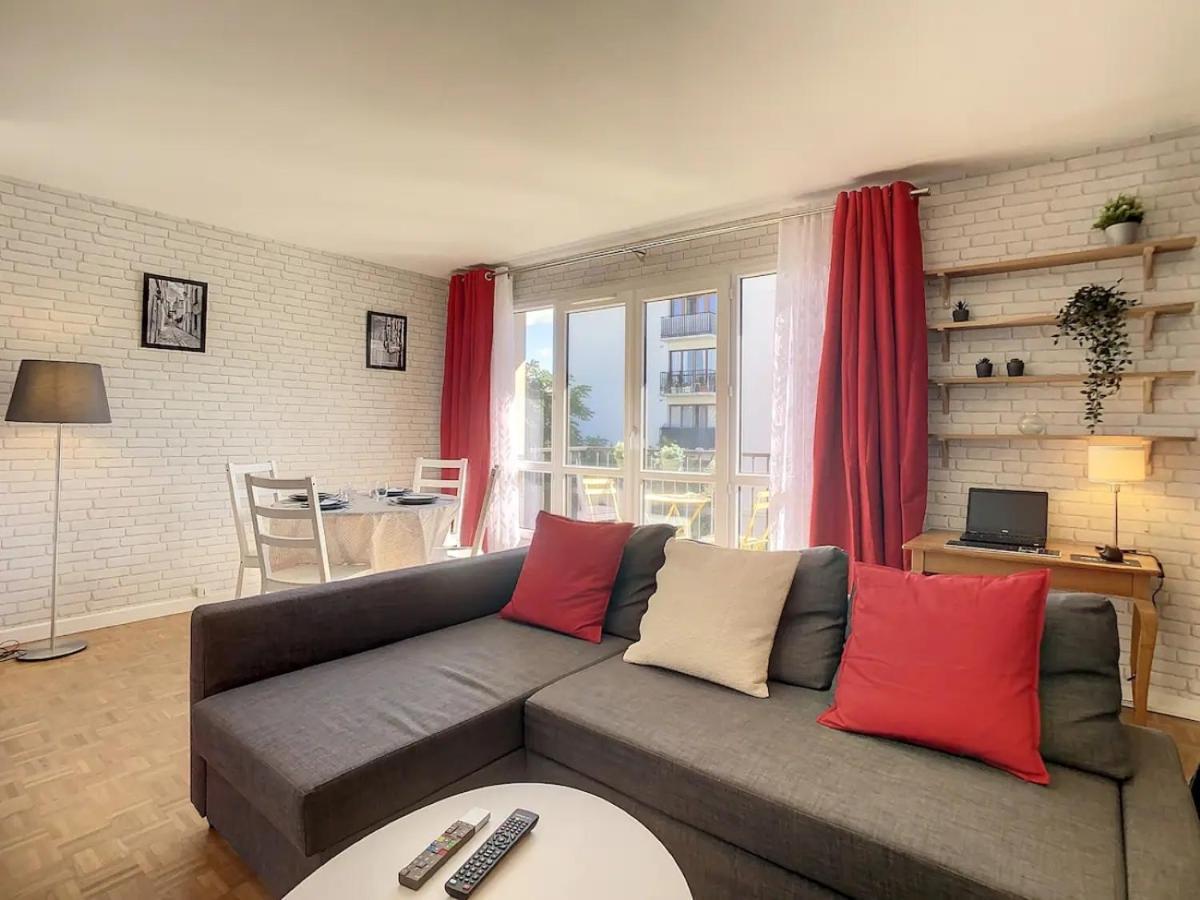 Appartement Chic Proche De Paris, Parking Inclus Saint-Maur-des-Fossés Eksteriør bilde